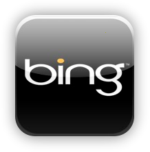 برنامج محرك البحث Bing على الآيفون