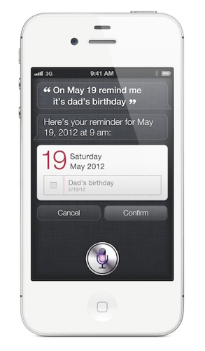 Siri سكرتيرك الشخصي على آيفون 4S