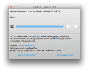 evasi0n done